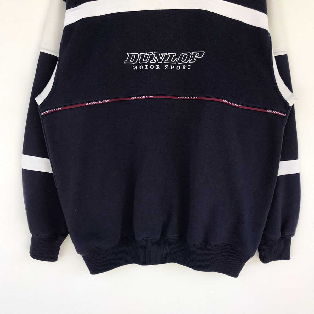 Dunlop × Vintage Dunlop motorsports embroidery crewneck sweatshirt Size US L / EU 52-54 / 3 - 3 Thumbnail
