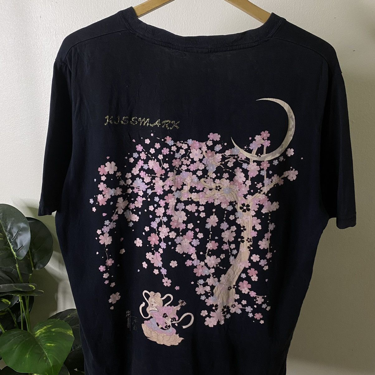 Japanese Brand Kissmark Sakura Bloom Ed Hardy Karakuri Tamashii Style Tee Size US L / EU 52-54 / 3 - 2 Thumbnail