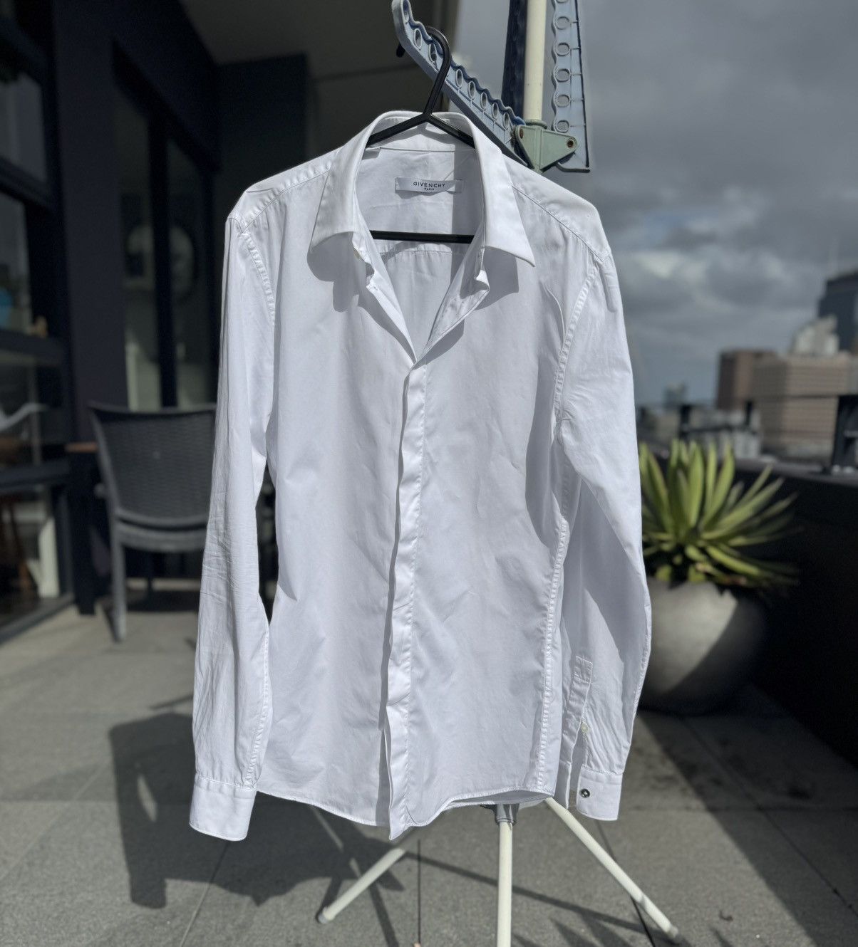 Givenchy White Cotton Shirt