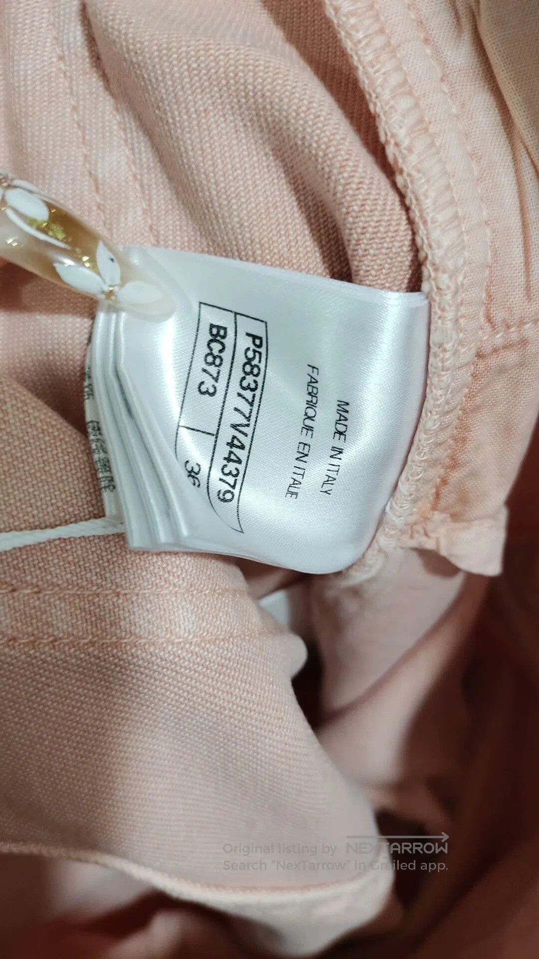 Chanel Chanel Pink Denim Pants with Tags. Size 27" / US 4 / IT 40 - 7 Thumbnail