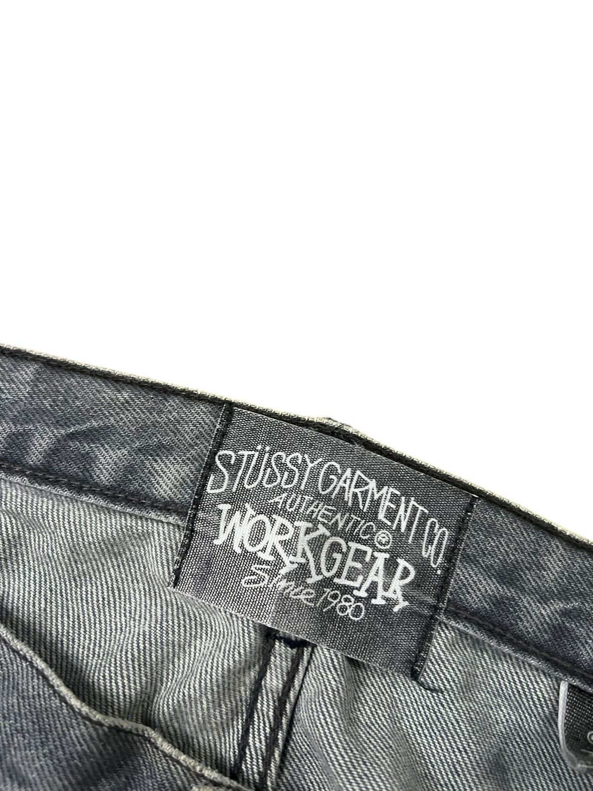 Stussy Vintage Stussy Garment Workgear Denim Jean#USA Size US 36 / EU 52 - 10 Thumbnail