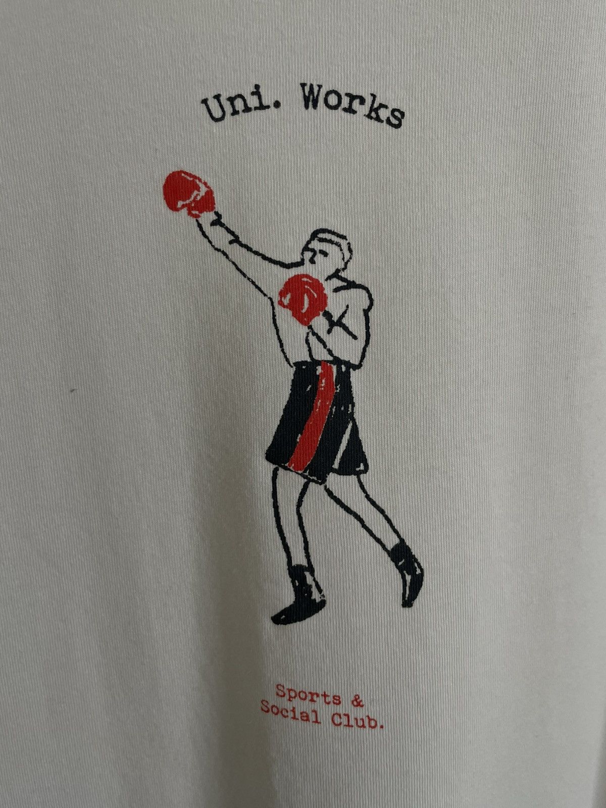Universal Works Universal Works Boxer Sports & Social Club T-Shirt Size US L / EU 52-54 / 3 - 3 Thumbnail