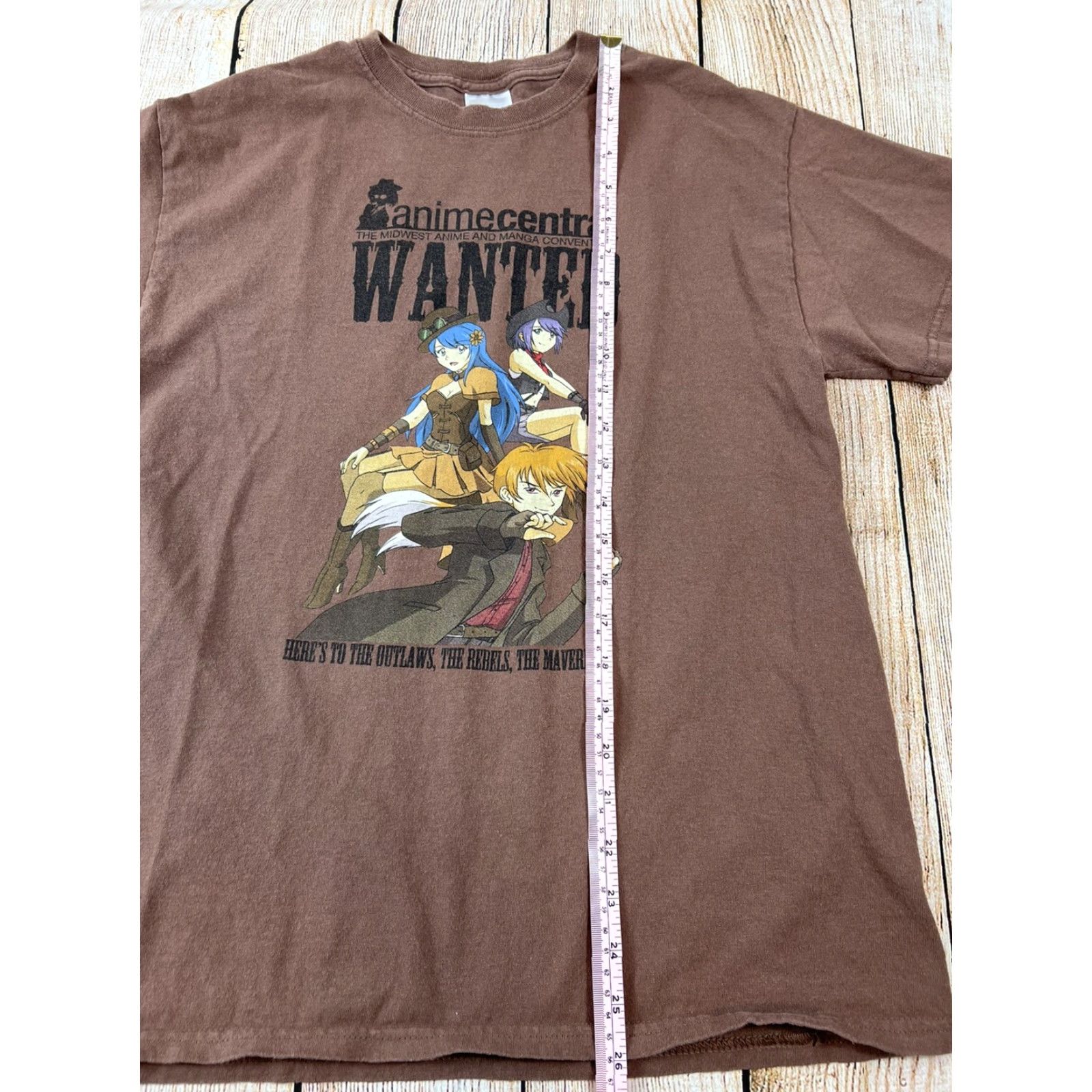 Gildan Anime Central Midwest Convention Shirt Brown Size Medium Mens M Brown Anime Central Midwest Convention Shirt Size US M / EU 48-50 / 2 - 5 Thumbnail