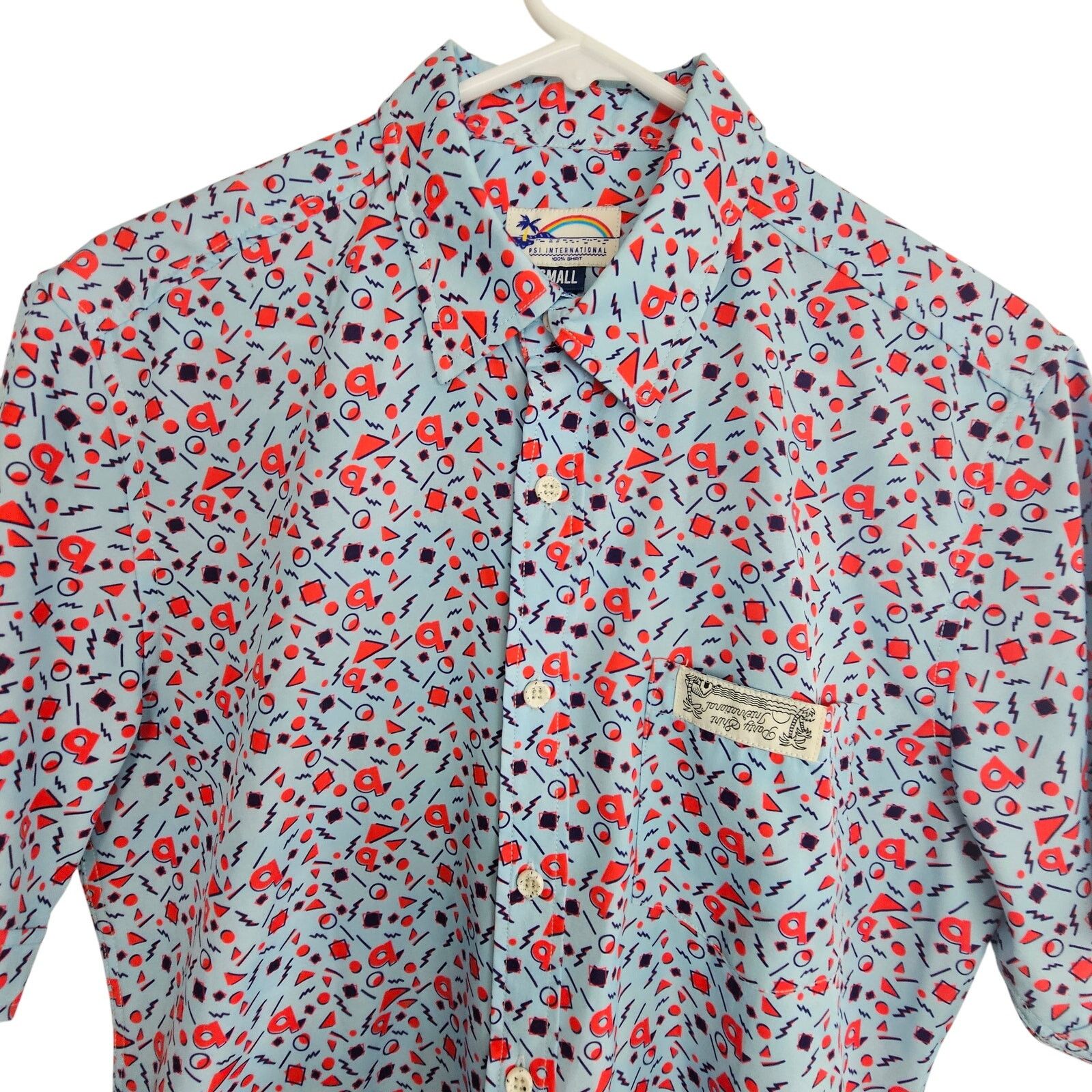 Paige PSI International Shirt Blue All Over Print Short Sleeve S Size US S / EU 44-46 / 1 - 2 Thumbnail