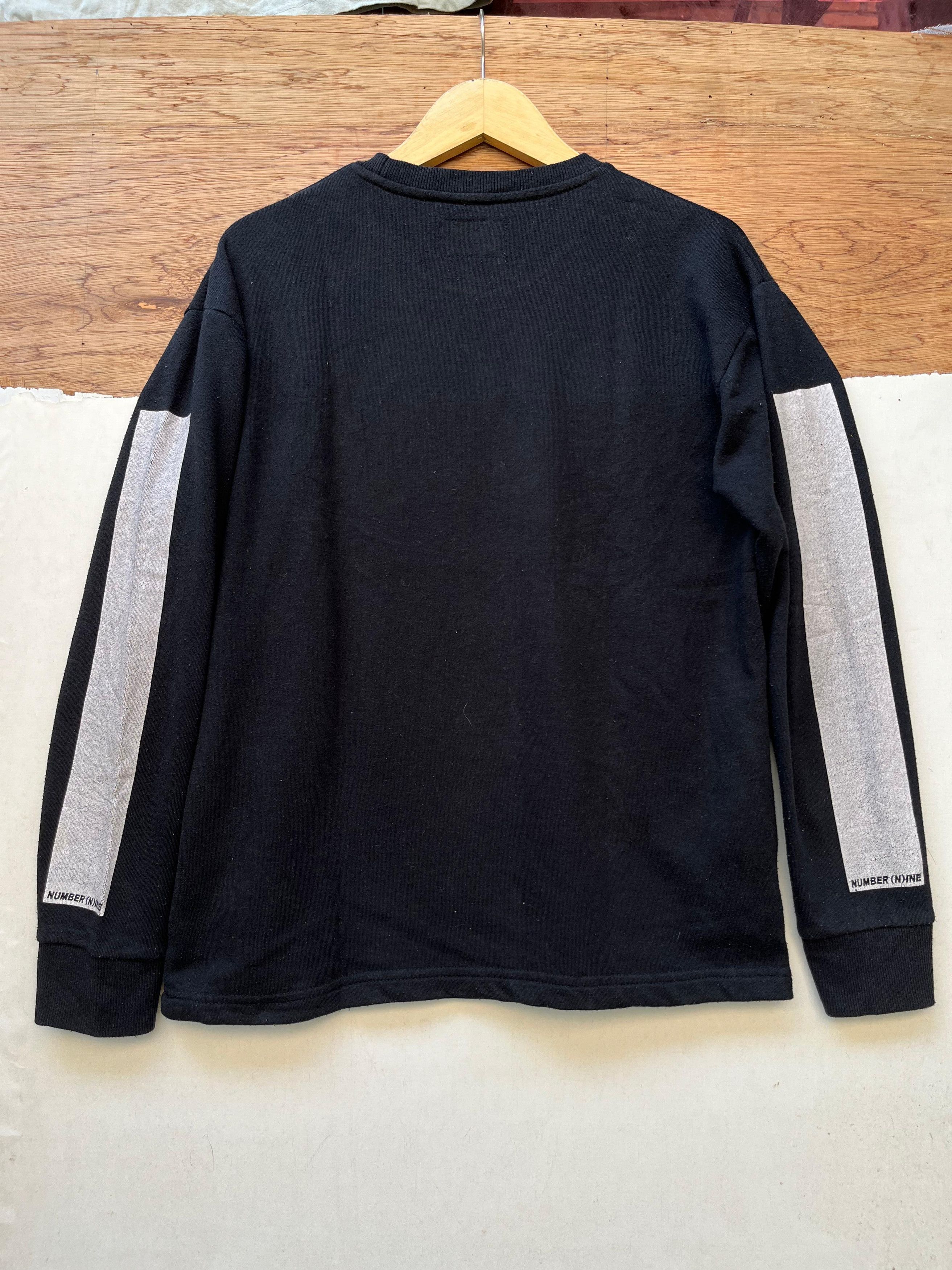 Number (N)ine Number (N)ine Black Sweatshirt Size US M / EU 48-50 / 2 - 2 Thumbnail