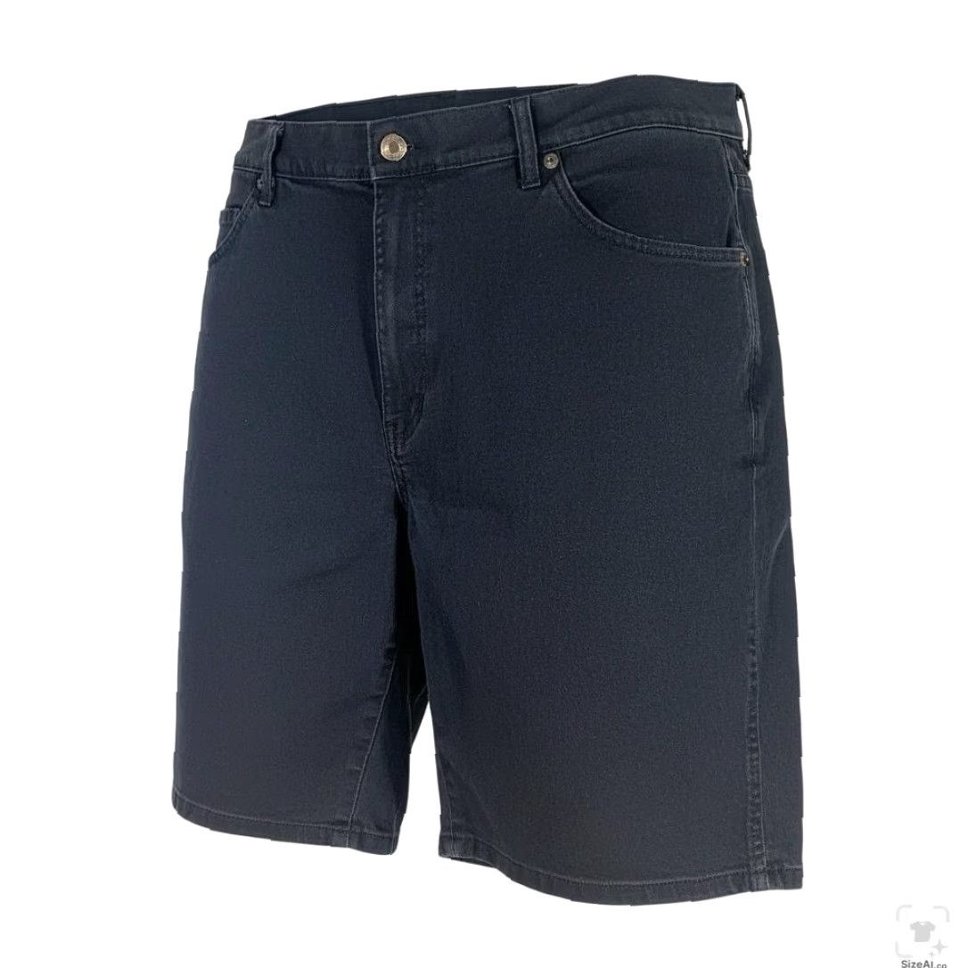 Dickies Dickies Cargo Shorts Mens 38 Black Denim Stretch Relaxed Fit 12 Inseam Pockets Zip Fly Size US 38 / EU 54 - 2 Thumbnail