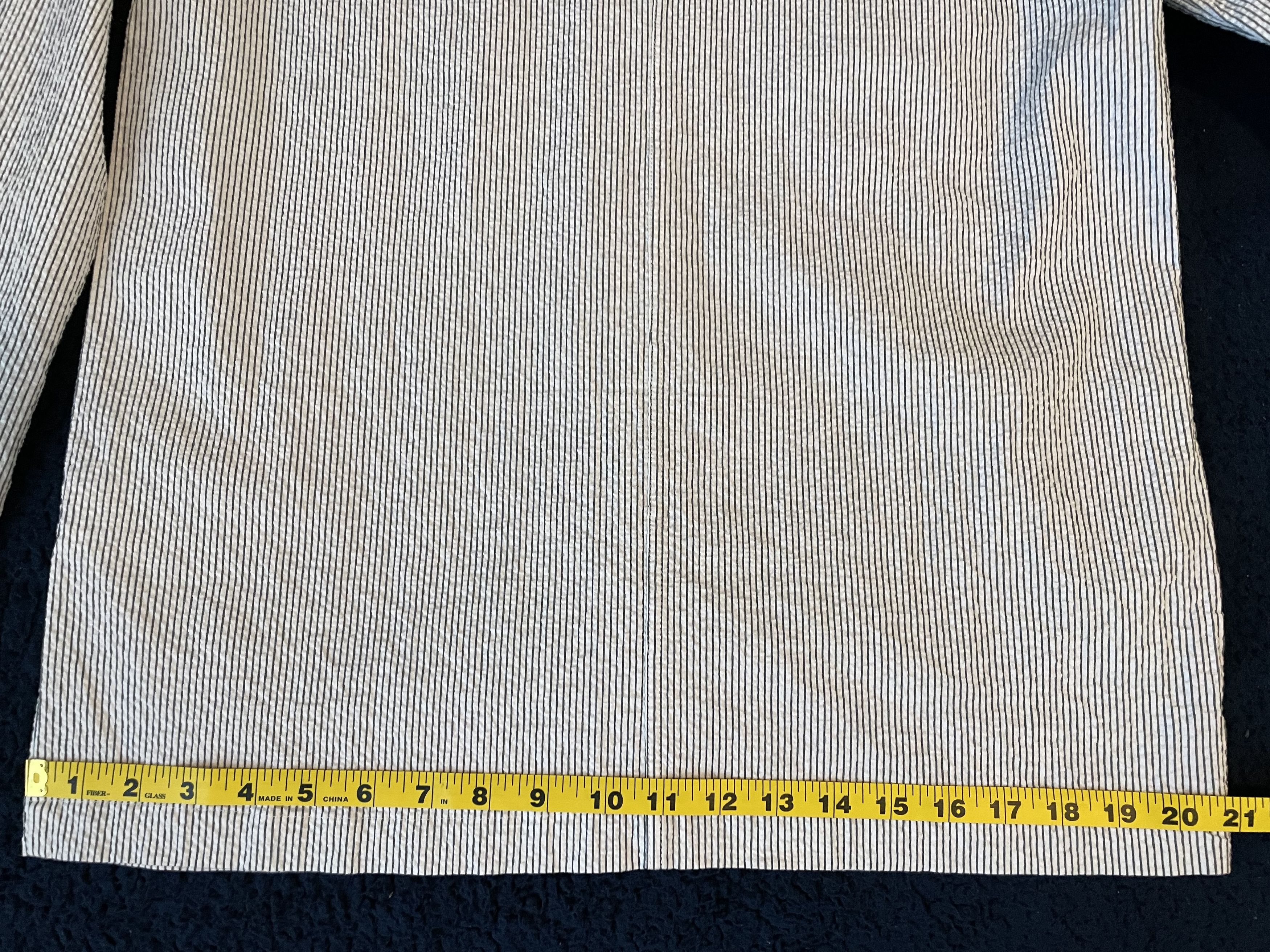Frank & Oak Seersucker Overshirt Size US S / EU 44-46 / 1 - 10 Thumbnail