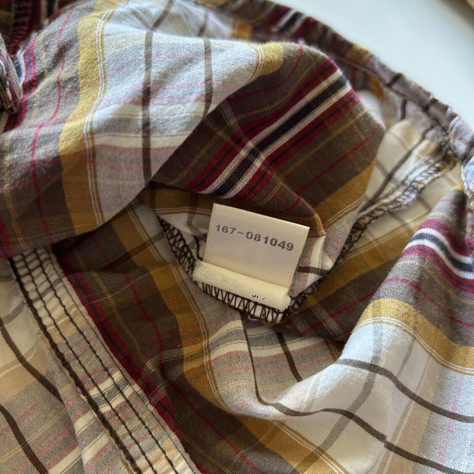 True Religion True Religion Long Sleeve Plaid Button Up Pearl Snap Shirt Size US L / EU 52-54 / 3 - 9 Thumbnail