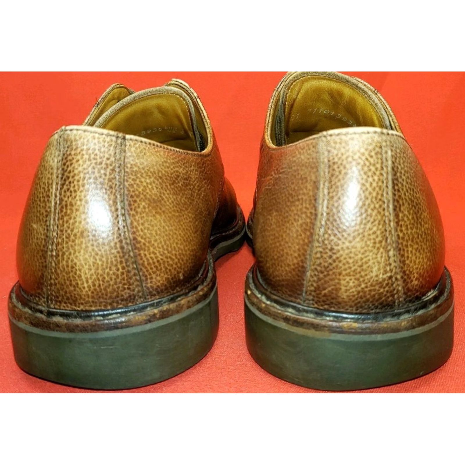 Mephisto Mephisto Oxford 9.5M Brown Pebbled Leather Air Relax Insoles Casual Dress Mens Shoes Women's No Size US 10 / EU 43 - 6 Thumbnail