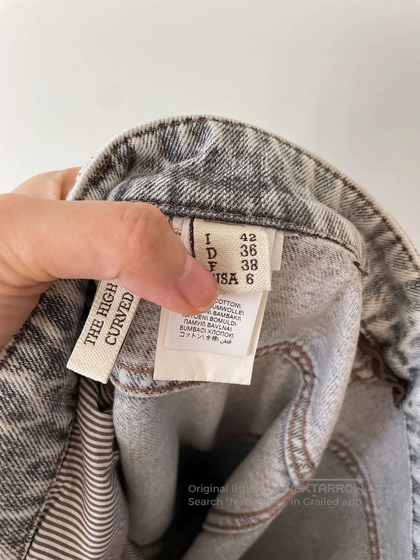 Brunello Cucinelli Brunello Cucinelli High-Waist Denim Jeans. Size US 31 - 6 Thumbnail