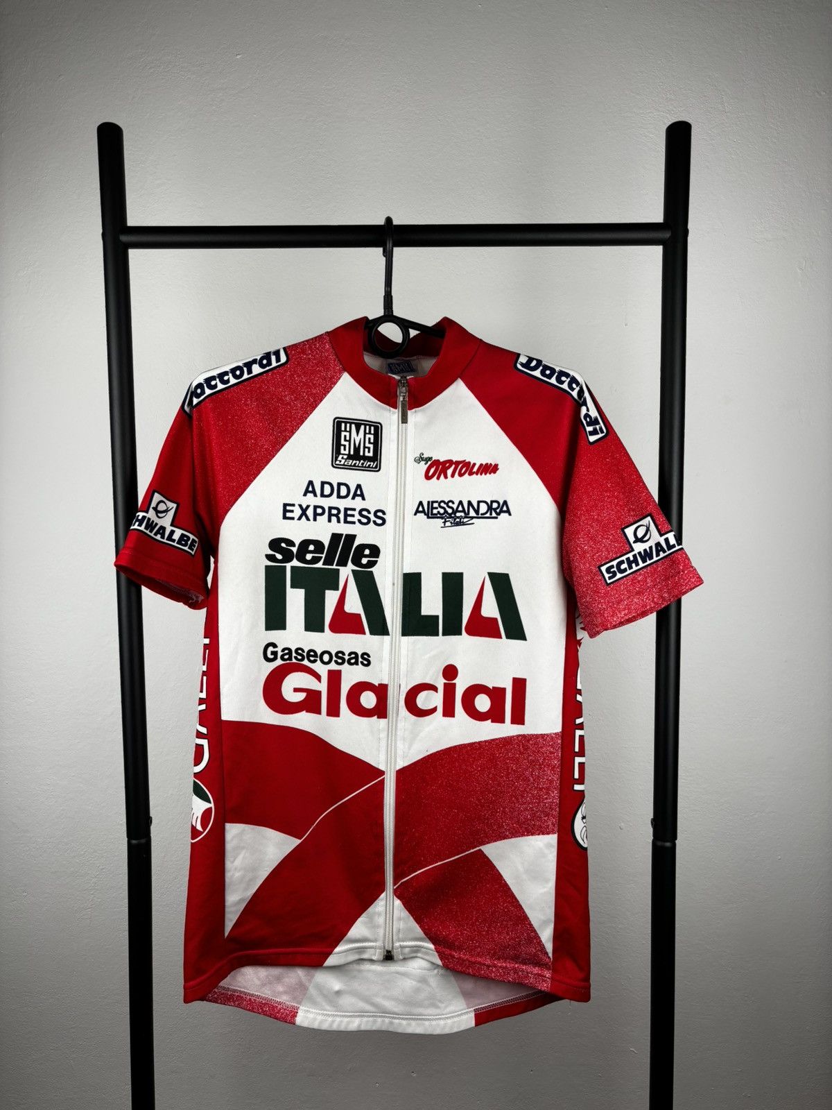 Other SMS Santini Giacial Italia 1998 vintage jersey L Size US L / EU 52-54 / 3 - 1 Thumbnail
