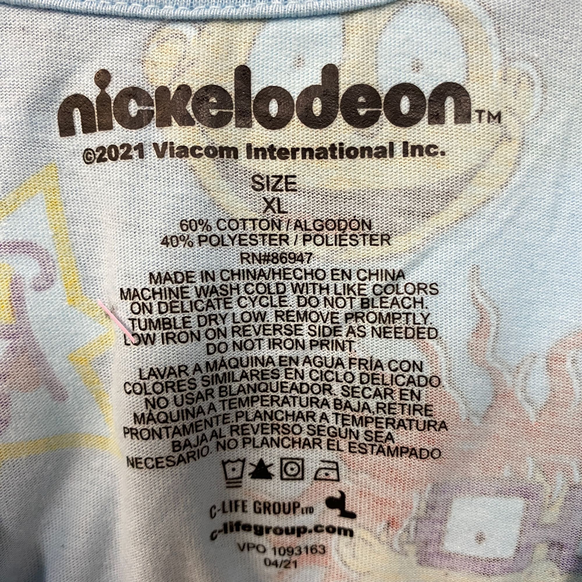 Nickelodeon Nickelodeon Rugrats Big Head Cast T-Shirt Size Extra Large Size US XL / EU 56 / 4 - 4 Thumbnail