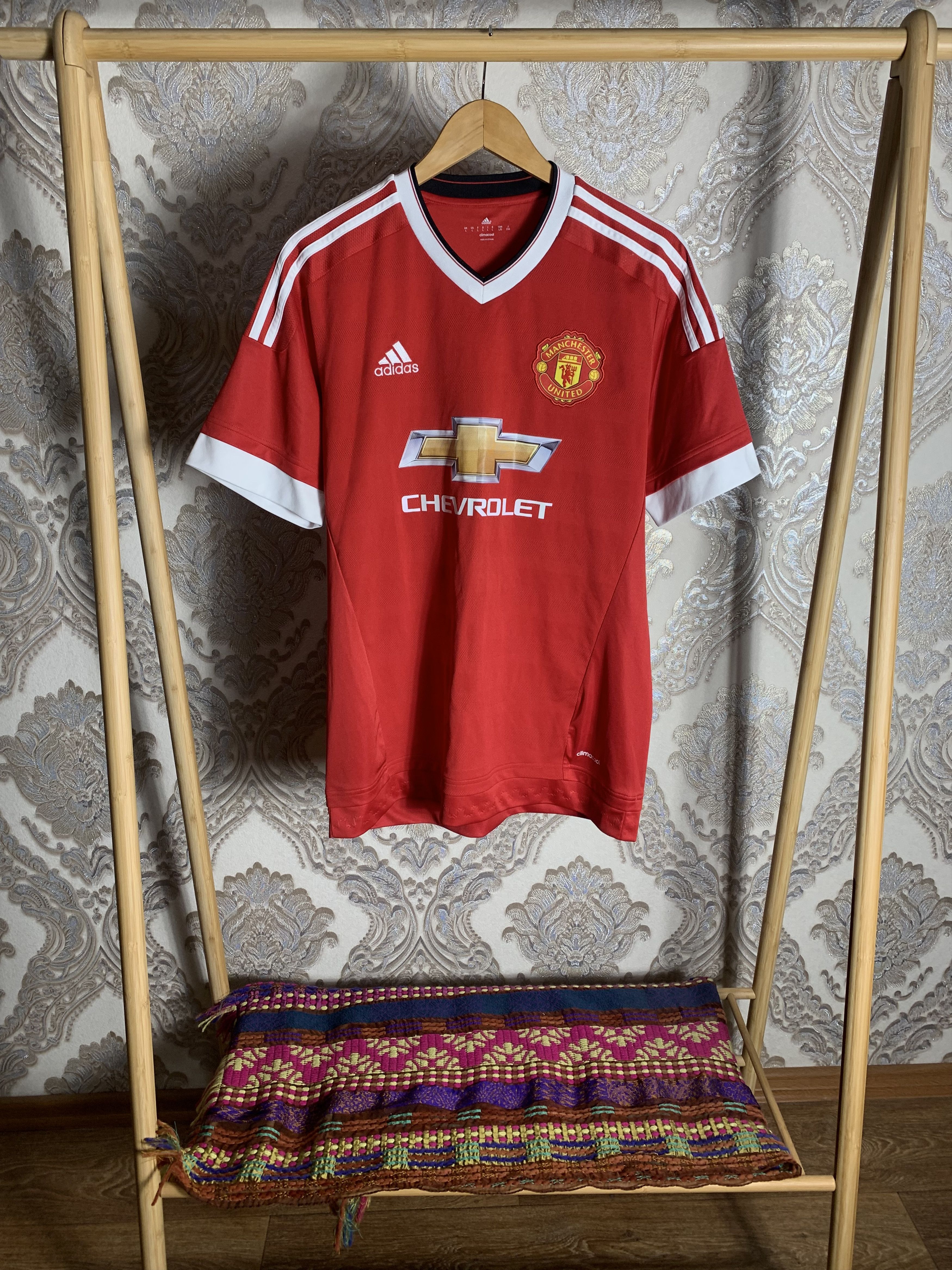Adidas VINTAGE ADIDAS FC MANCHESTER UNITED ENGLAND SOCCER JERSEY Size US L / EU 52-54 / 3 - 2 Thumbnail