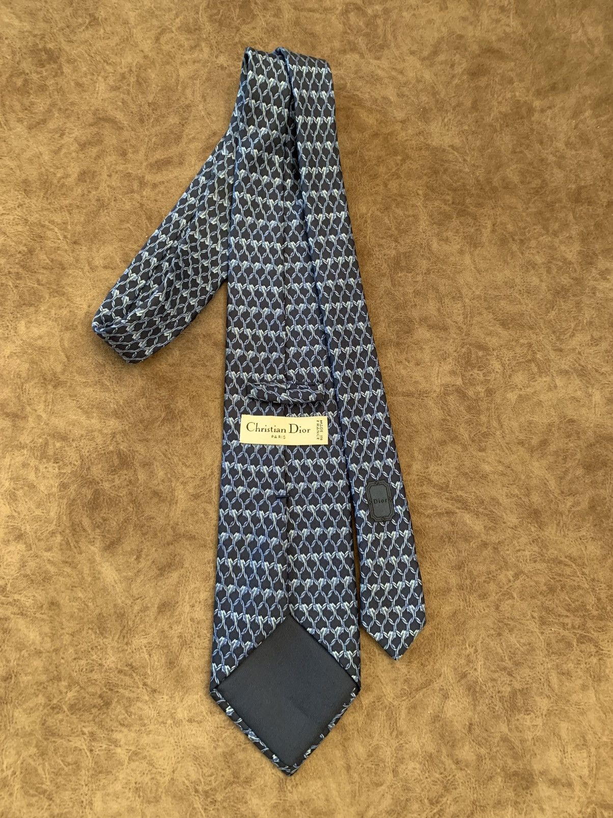 Christian Dior Monsieur × Vintage Rare Vintage Christian Dior Tie Size ONE SIZE - 3 Thumbnail