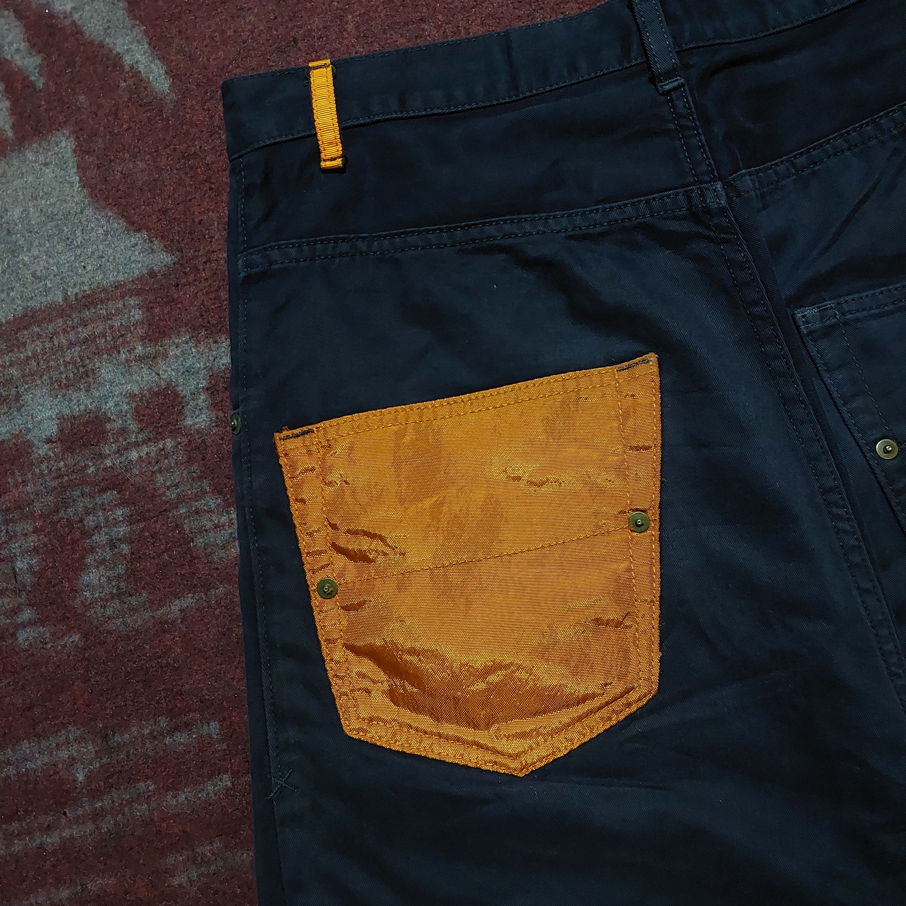 Frapbois Frapbois issey miyake navy drop crotch pants Size US 32 / EU 48 - 5 Thumbnail
