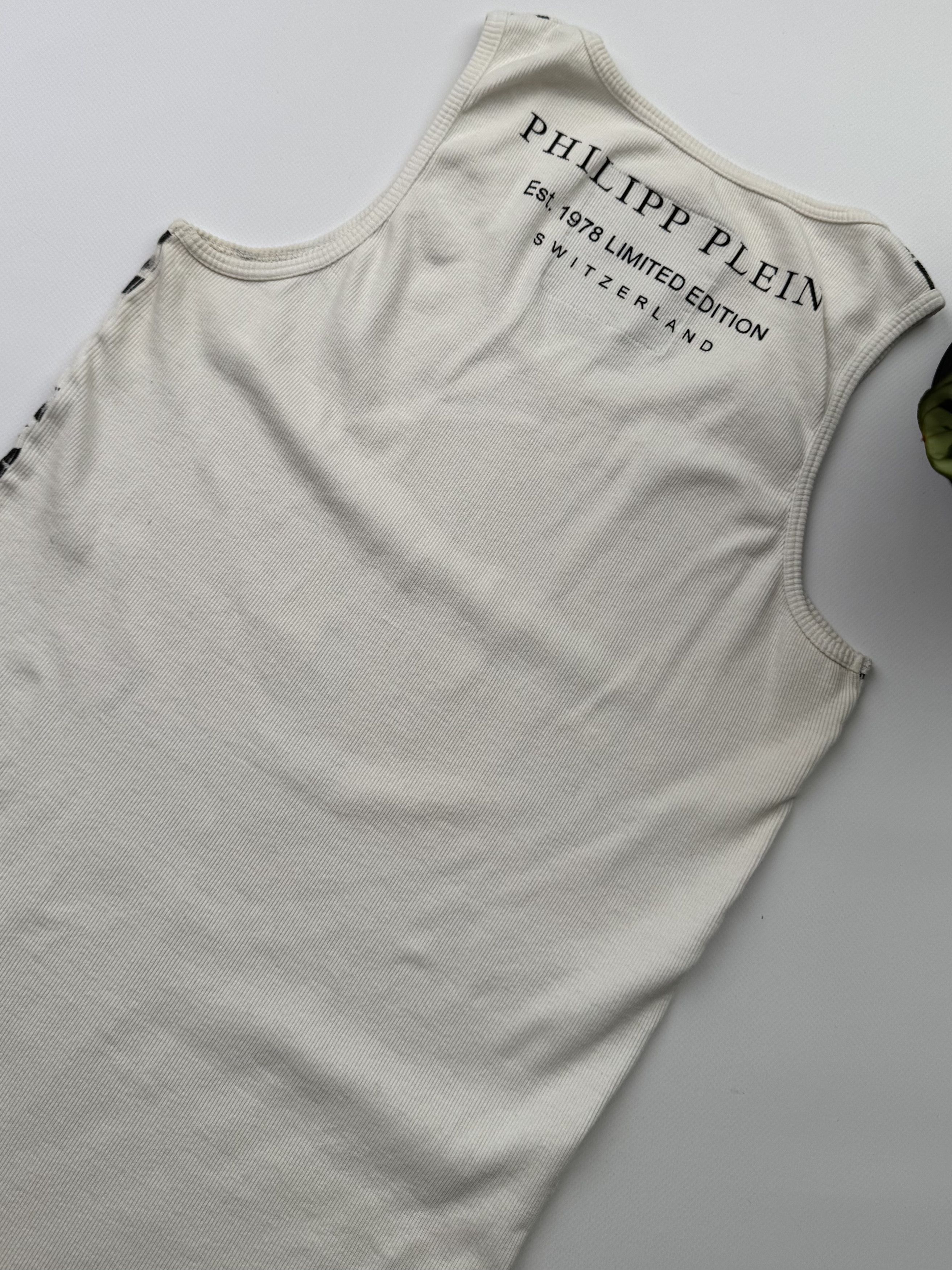 Philipp Plein Philipp Plein Vintage Tank Top (145) Size M / US 6-8 / IT 42-44 - 10 Thumbnail