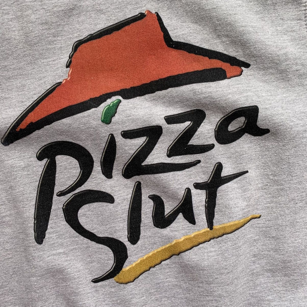 Pizza Slime Vintage Y2K Pizza Slut Funny Sweatshirt Size US M / EU 48-50 / 2 - 4 Thumbnail