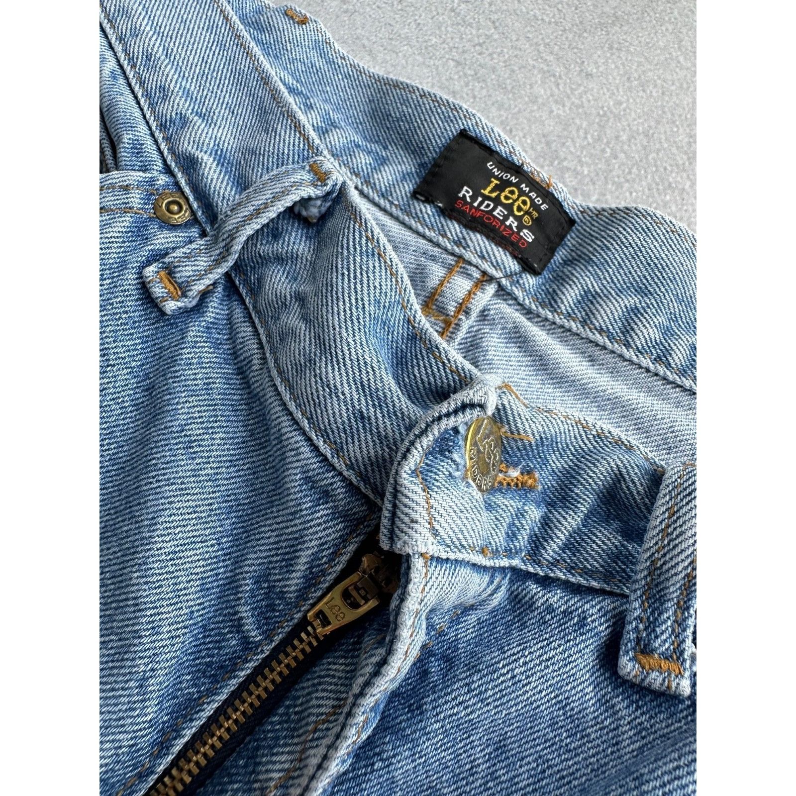 Lee Vintage Lee Riders Sanforized Rare Baggy Jeans Sz 38 x 34 Size US 38 / EU 54 - 6 Thumbnail