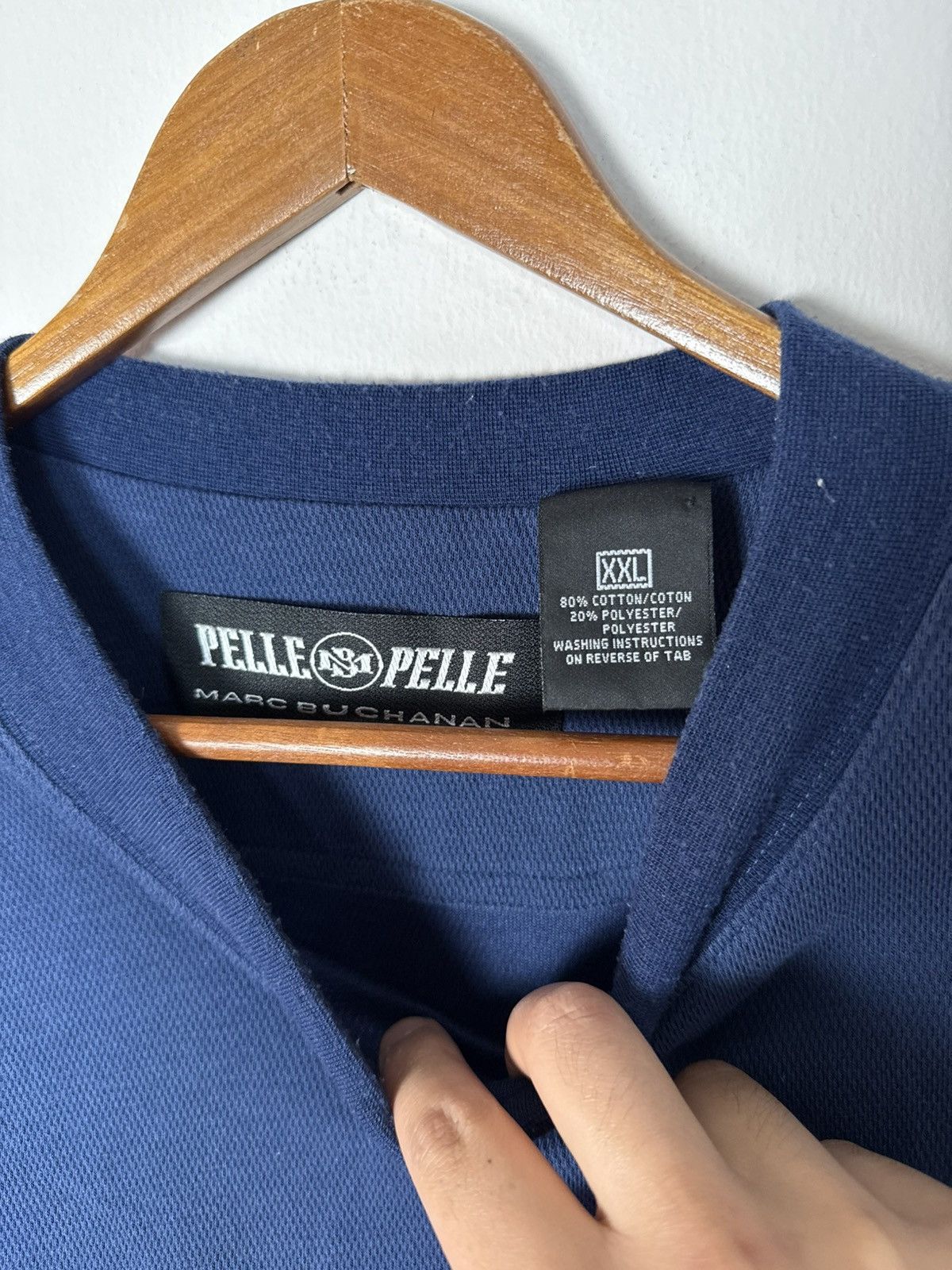Pelle Pelle Y2K Pelle Pelle Logo Jersey Shirt Size US XXL / EU 58 / 5 - 2 Thumbnail