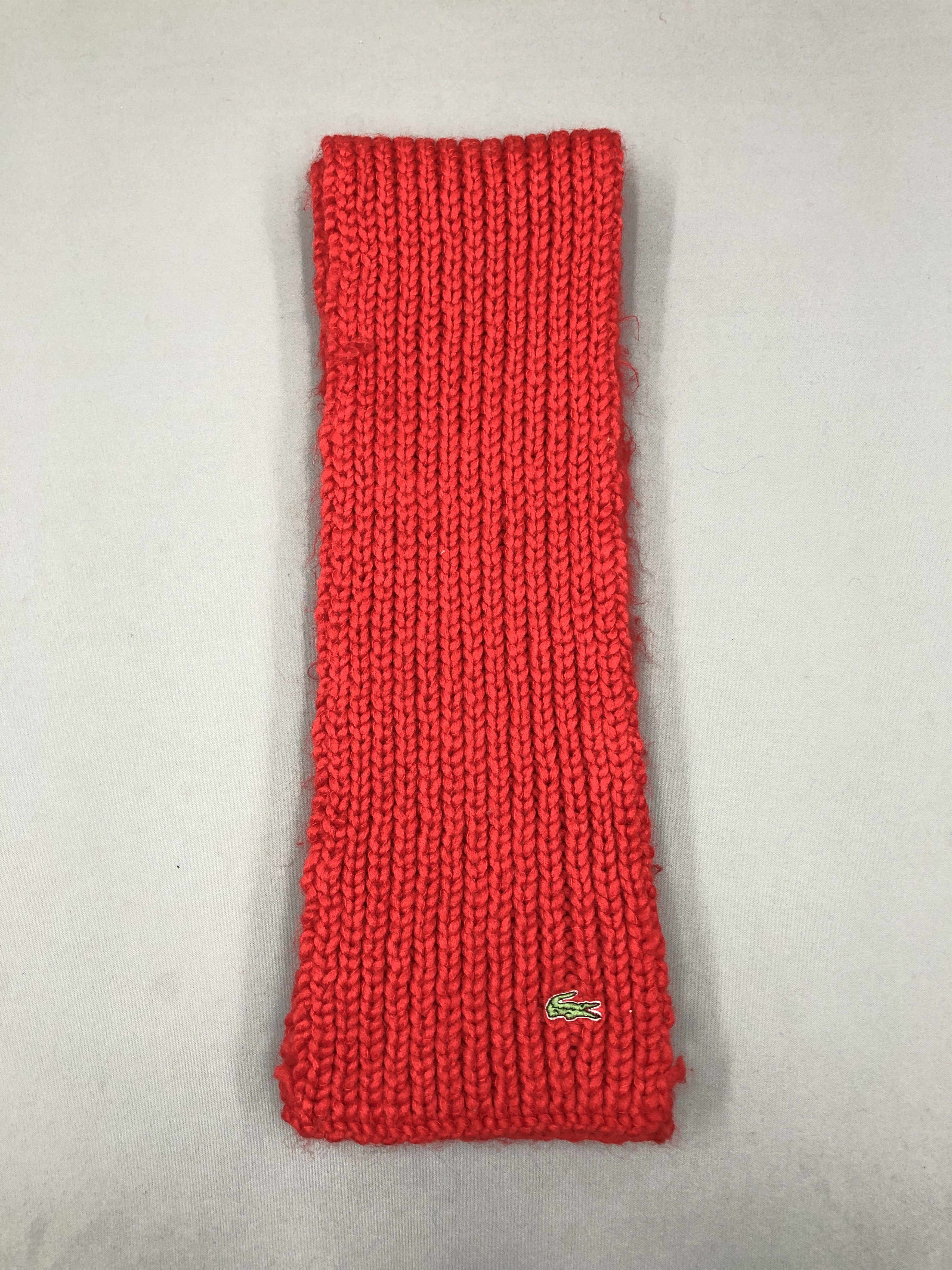 Lacoste Lacoste Knit Scarf / Muffler / Neckwear Size ONE SIZE - 3 Thumbnail