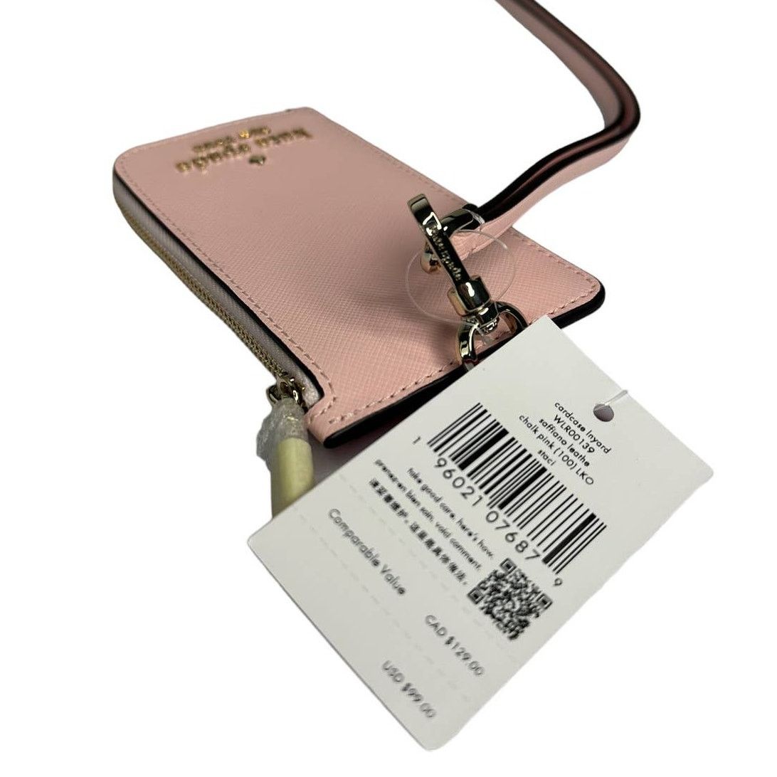 Kate Spade Kate Spade Staci ID Card Case Lanyard Chalk Pink Size ONE SIZE - 7 Thumbnail