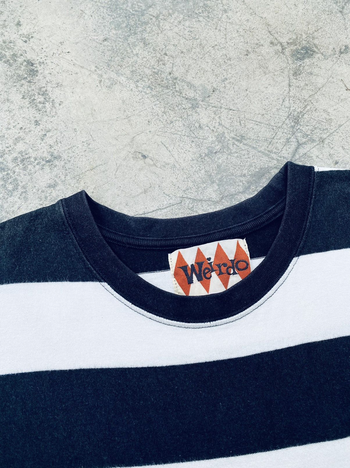 Japanese Brand Vintage Glad Hand Weirdo Striped Tees Size US M / EU 48-50 / 2 - 4 Thumbnail