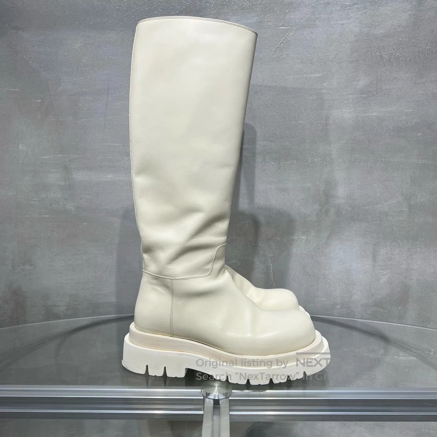 Bottega Veneta Bottega Veneta Lug Chelsea high-top boots Size US 5.5 / IT 35.5 - 4 Thumbnail