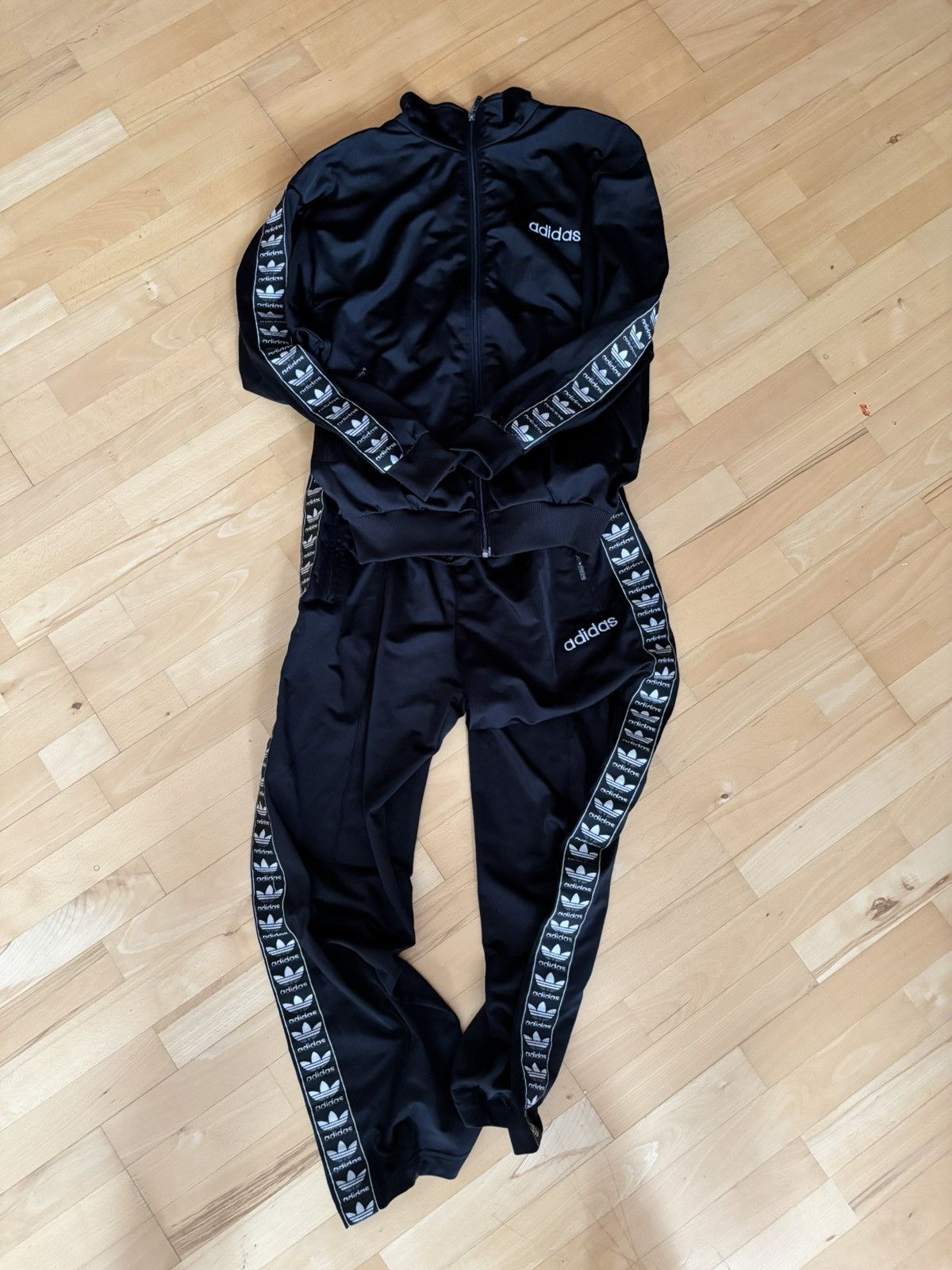 Adidas Adidas tracksuit (set!): Genuine Vintage Trefoil Terrace Set Size US L / EU 52-54 / 3 - 2 Thumbnail