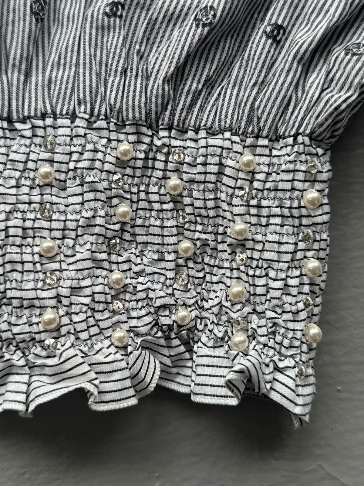 Chanel SS24 - Chanel CC Pearl Waist Multicolor Corset Size XS / US 0-2 / IT 36-38 - 7 Thumbnail