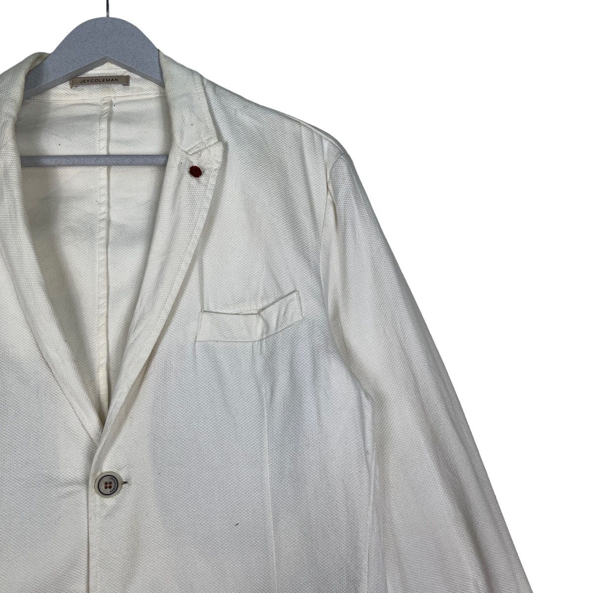 Other 🔥 JEY COLE MAN COTTON BLAZER JACKET MAN MADE IN ITALY Size US S / EU 44-46 / 1 - 6 Thumbnail