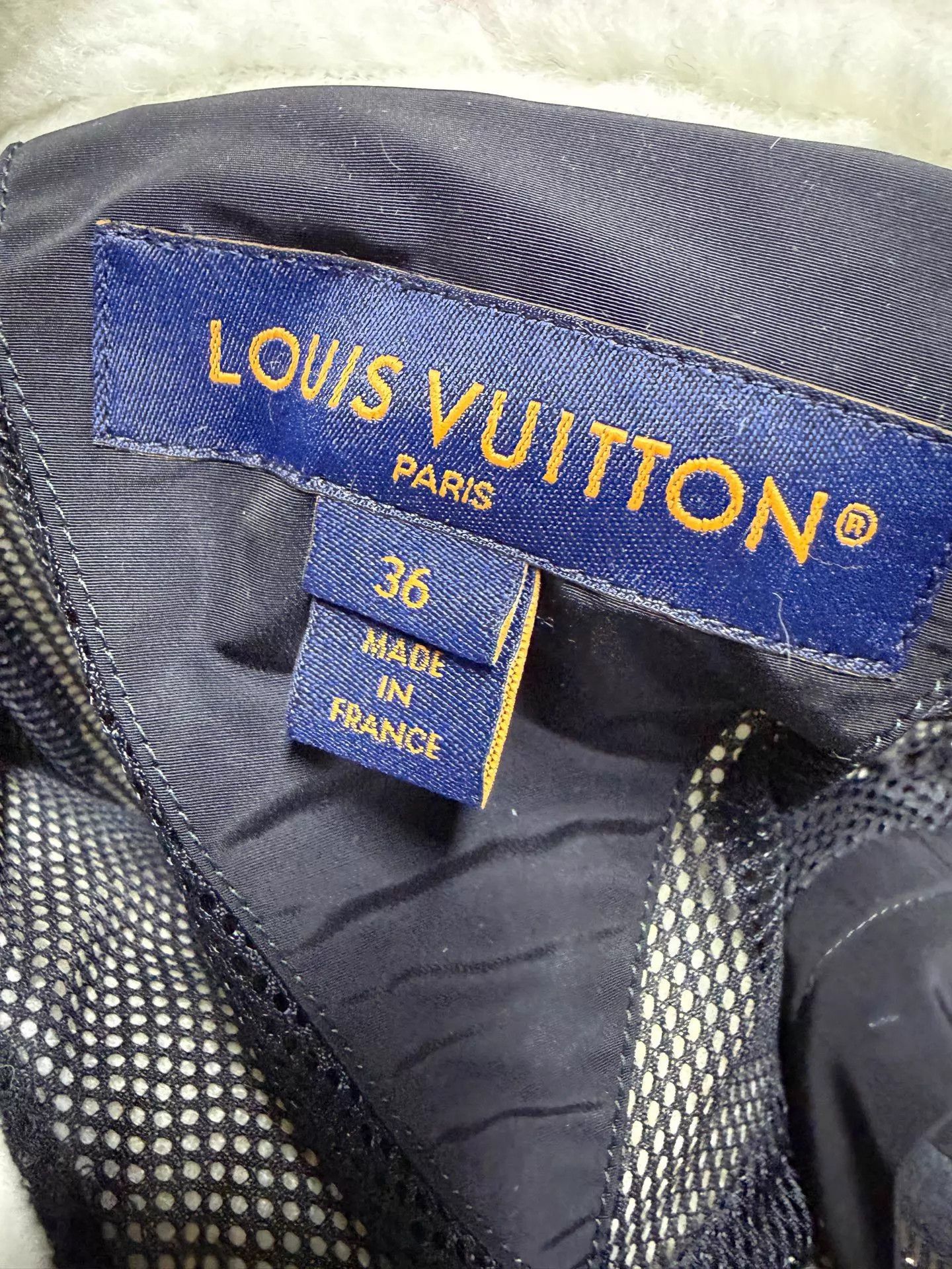 Louis Vuitton LV 25 Teddy Jacket Black/White Panda Ombre Print Size 36 Size XS / US 0-2 / IT 36-38 - 5 Thumbnail