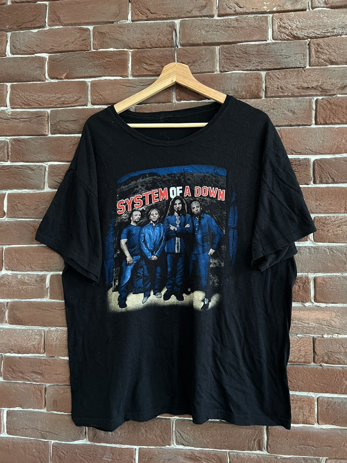 Band Tees Rare System Of A Down Band Numetal Tee Grail Hype Y2K Metal Size US XL / EU 56 / 4 - 1 Thumbnail