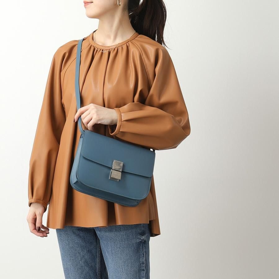 Celine o1bcso1str1224 Size: OS / Teen Classic Medium Bag in Blue Size ONE SIZE - 4 Thumbnail