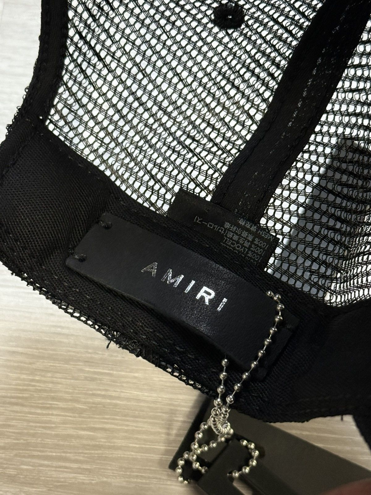 Amiri AMIRI MA TRUCKER HAT Size ONE SIZE - 4 Thumbnail