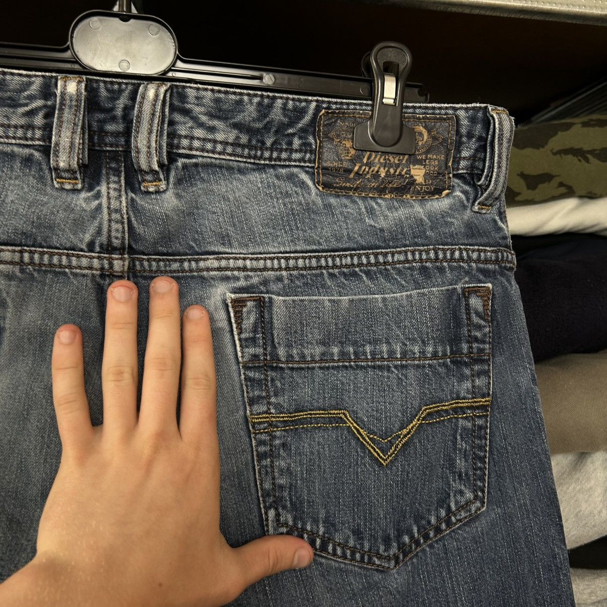 Diesel Vintage Diesel Basic Streetwear blue denim y2k jeans Size US 34 / EU 50 - 4 Thumbnail