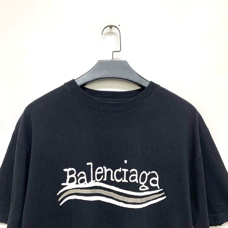 Balenciaga Balenciaga Handwritten Wave Coca-Cola Short Sleeve T-shirt Size US XS / EU 42 / 0 - 3 Thumbnail