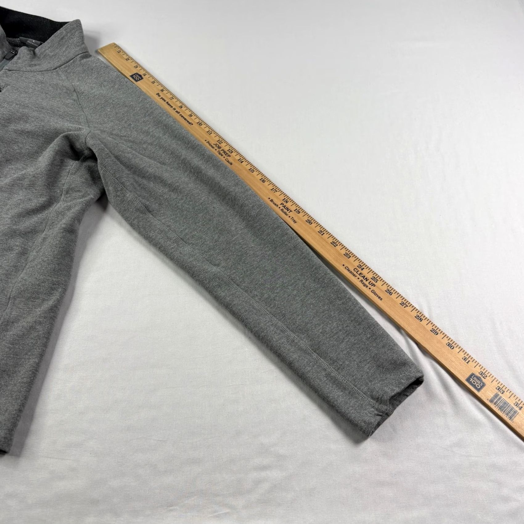 Vintage Free Fly Shirt Mens L Gray 1/4 Zip Pullover Performance Bamboo Stretch Size US L / EU 52-54 / 3 - 5 Thumbnail