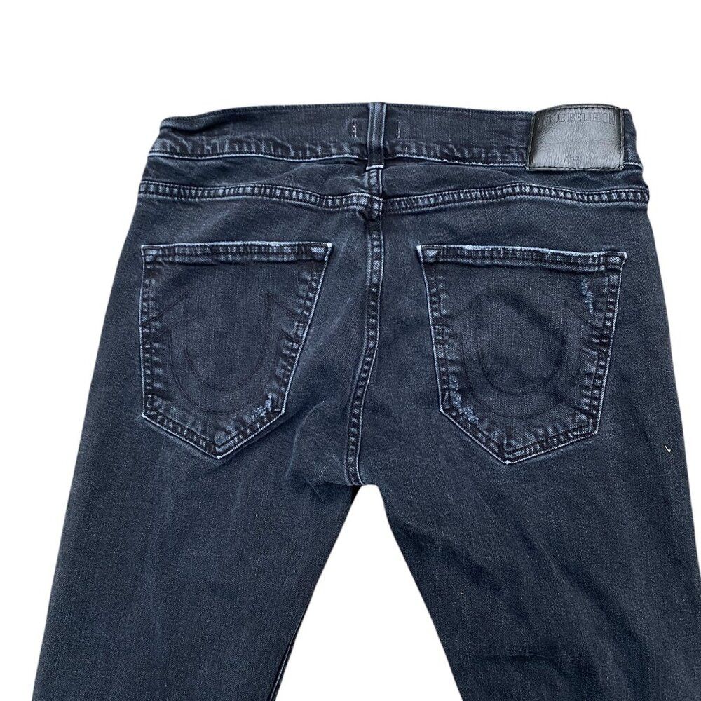 True Religion True Religion Jeans Size 31 ROCCO Black Classic Slim Size US 31 - 3 Thumbnail