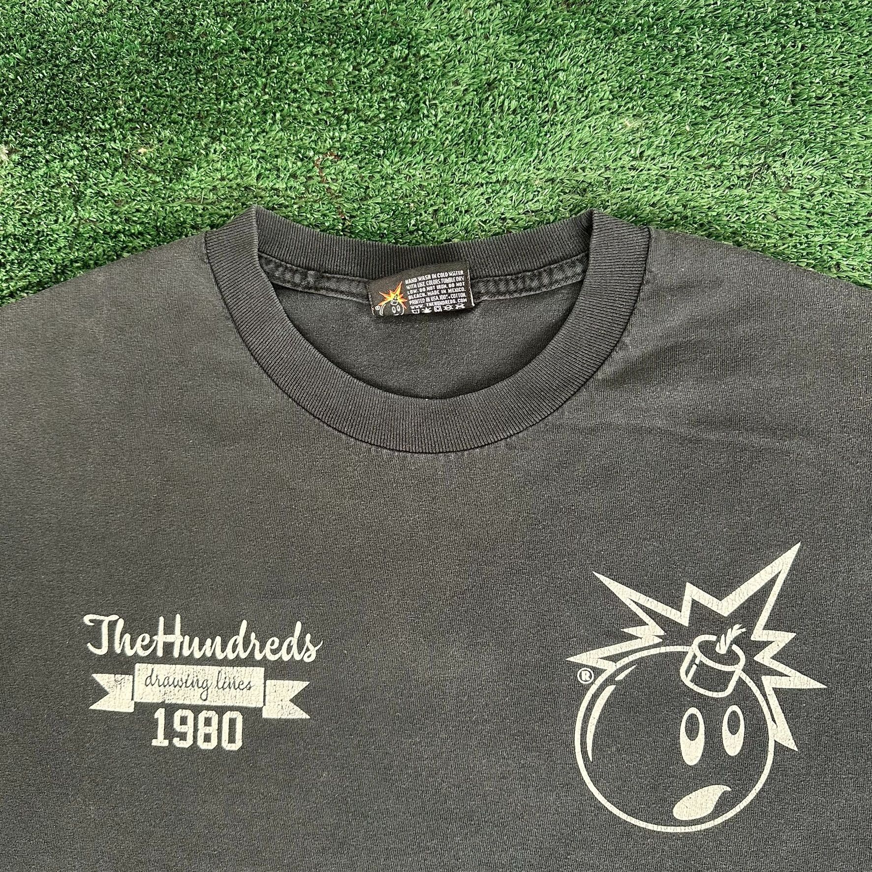 The Hundreds Vintage Y2K The Hundreds Adam Bomb T-Shirt HUGE Skater Logo Size US L / EU 52-54 / 3 - 2 Thumbnail