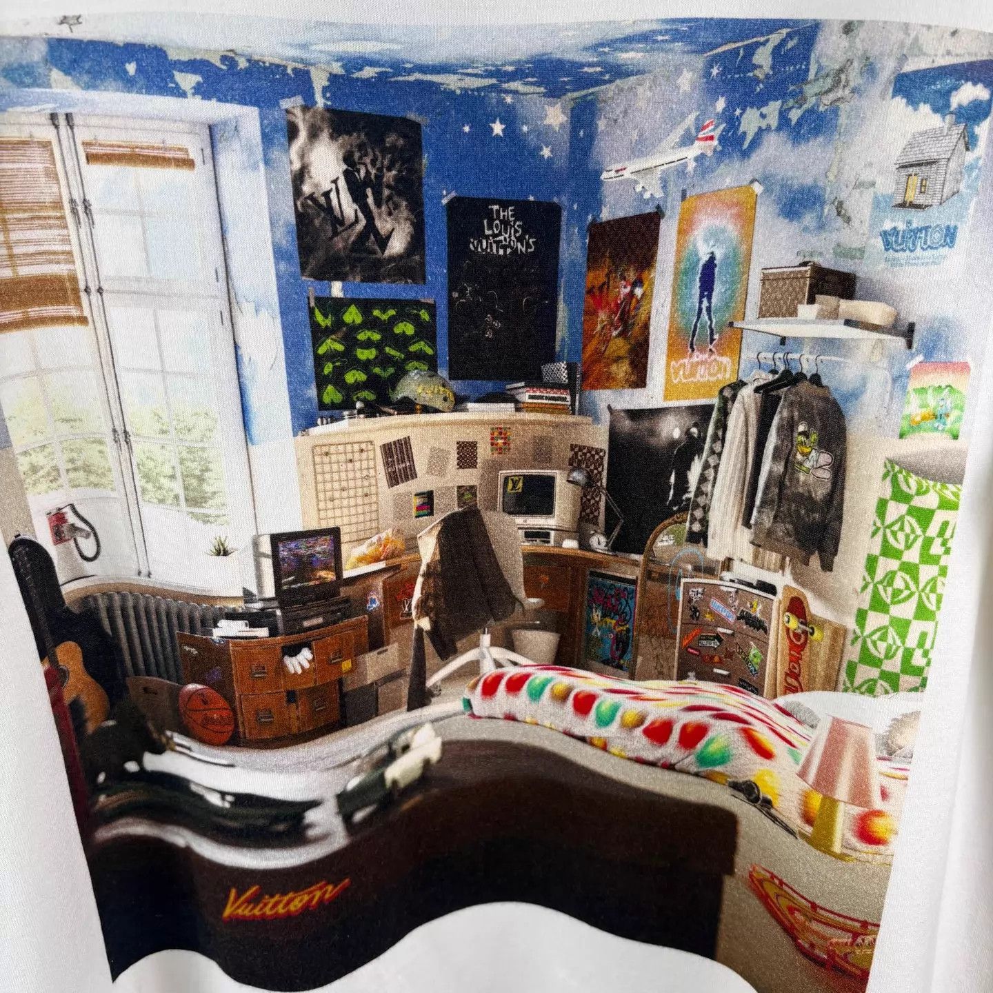 Louis Vuitton LV Room Art T-Shirt XL Italy 100% Cotton Unworn Size US XL / EU 56 / 4 - 4 Thumbnail