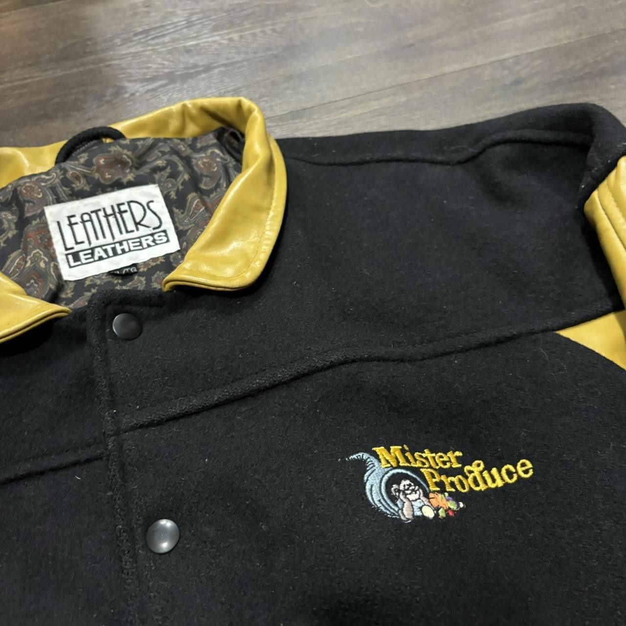 Designer vintage Mr produce club esquire varsity jacket 90s XL Size US XL / EU 56 / 4 - 1 Thumbnail