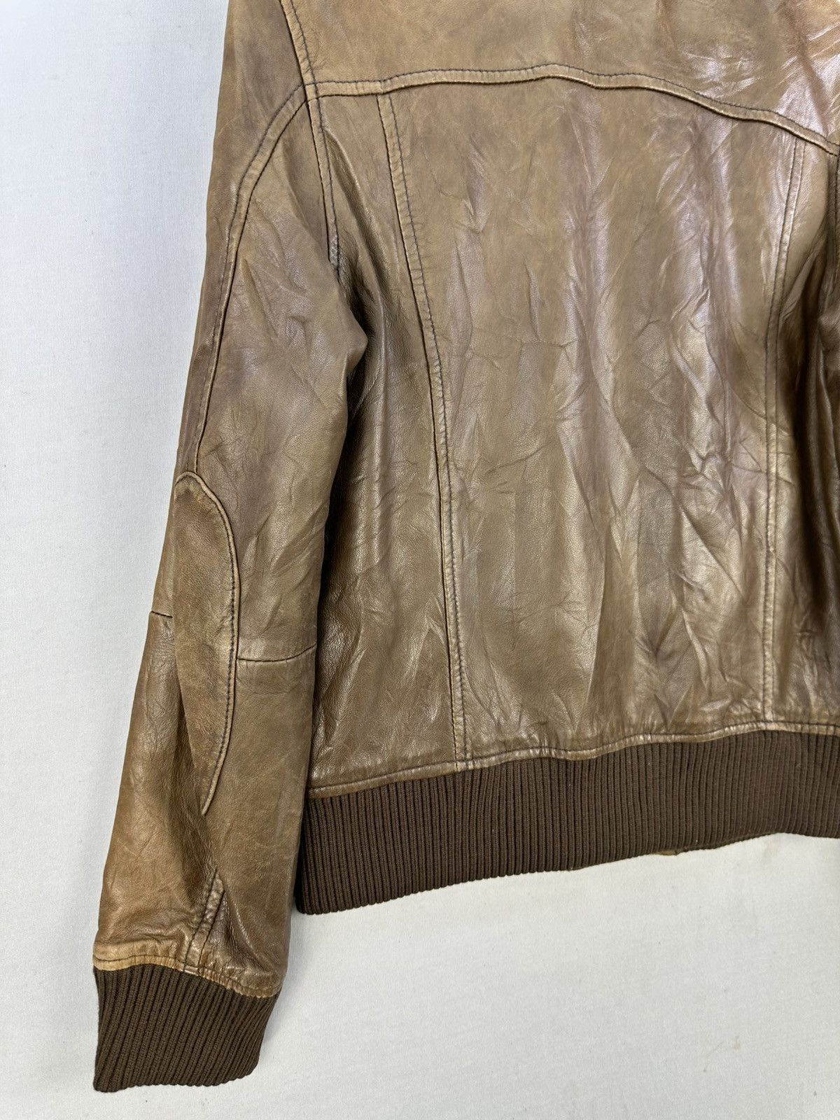 Journal Standard Journal Standard Sheep Skin Leather Jacket Size US S / EU 44-46 / 1 - 6 Thumbnail
