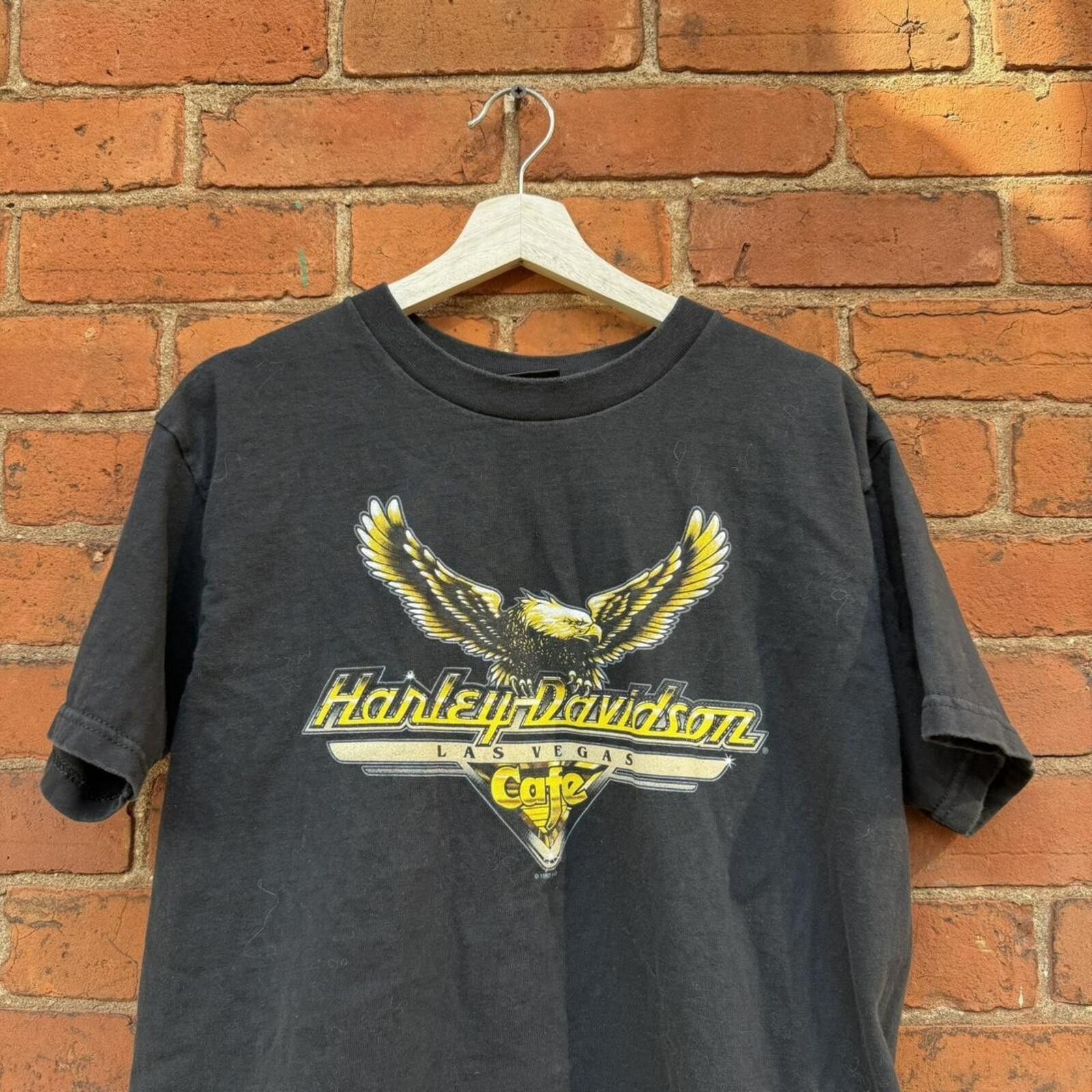 Harley Davidson vintage Harley Davidson cafe Las Vegas t shirt 1997 L Size US L / EU 52-54 / 3 - 1 Thumbnail