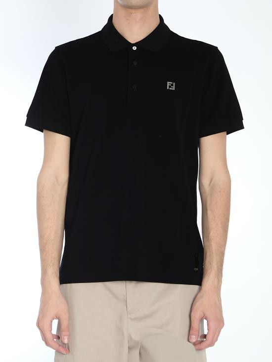 Fendi FENDI Men Polo Shirts FY0985 BLACK Size US S / EU 44-46 / 1 - 1 Thumbnail