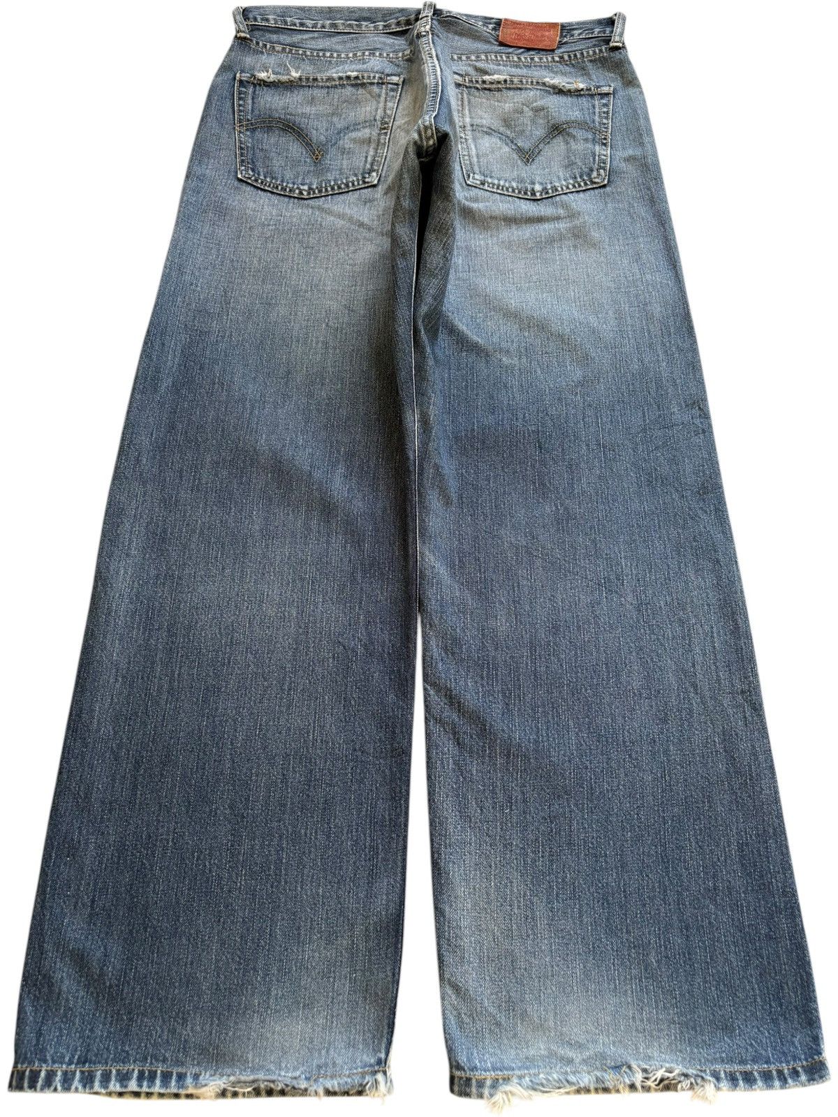Levi's Vintage 90s Levis 503 Faded Wash Loose Baggy Jeans Size US 32 / EU 48 - 2 Thumbnail