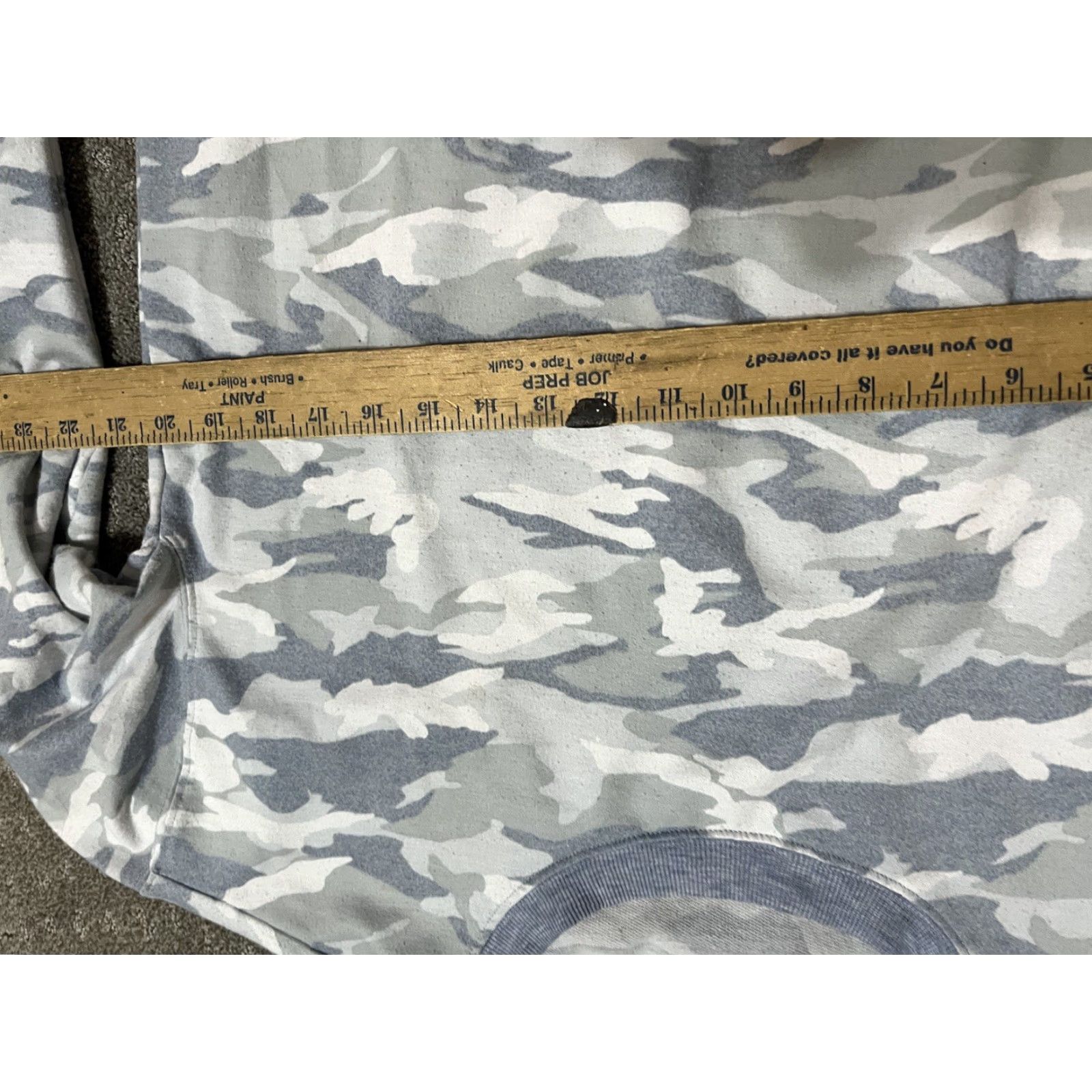 Splendid VINTAGE Splendid Blue Camo Sweatshirt Shirt Women Long Sleeve M Pullover Camouflage Activewear 90s 00s Mens Womens Girls Boys Size M / US 6-8 / IT 42-44 - 4 Thumbnail