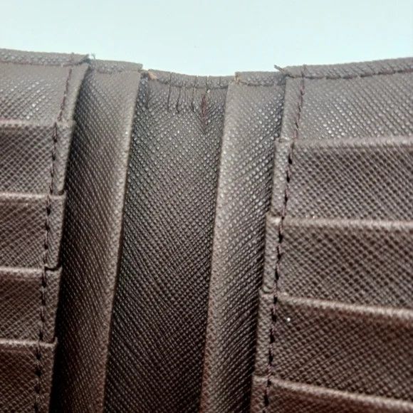 Fossil Fossil No. 1954 Brown Pebbled Leather Wristlet Wallet Size ONE SIZE - 6 Thumbnail