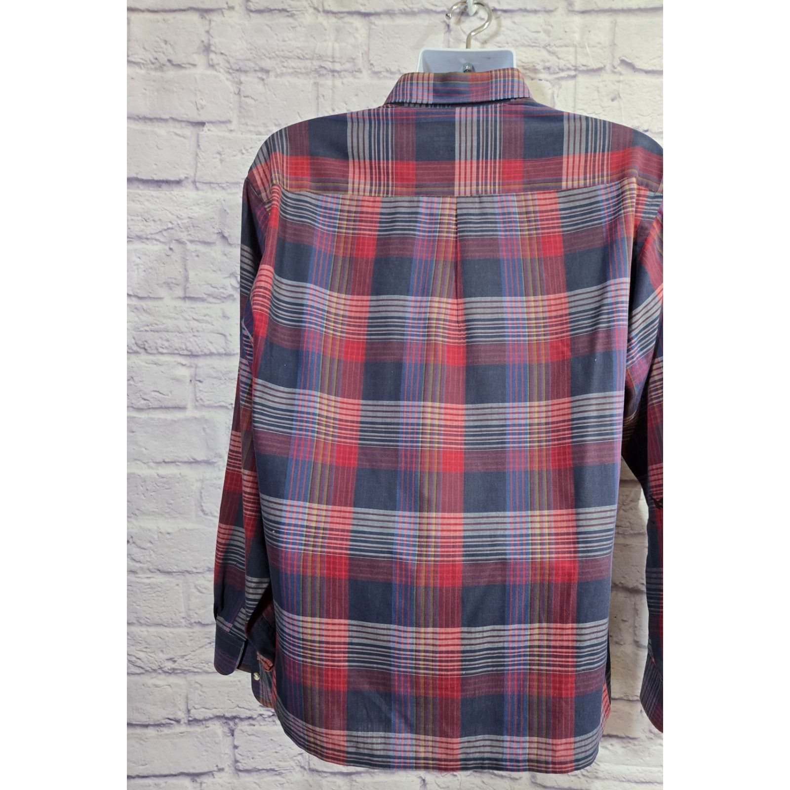 Other The Men's Shop JCPenney Red Multicolor Button Up Shirt Large Size US L / EU 52-54 / 3 - 2 Thumbnail