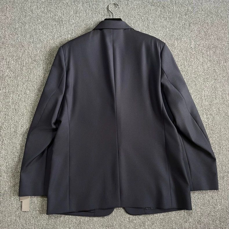 Dior Dior Streamer strap logo wool suit Size 54R - 4 Thumbnail