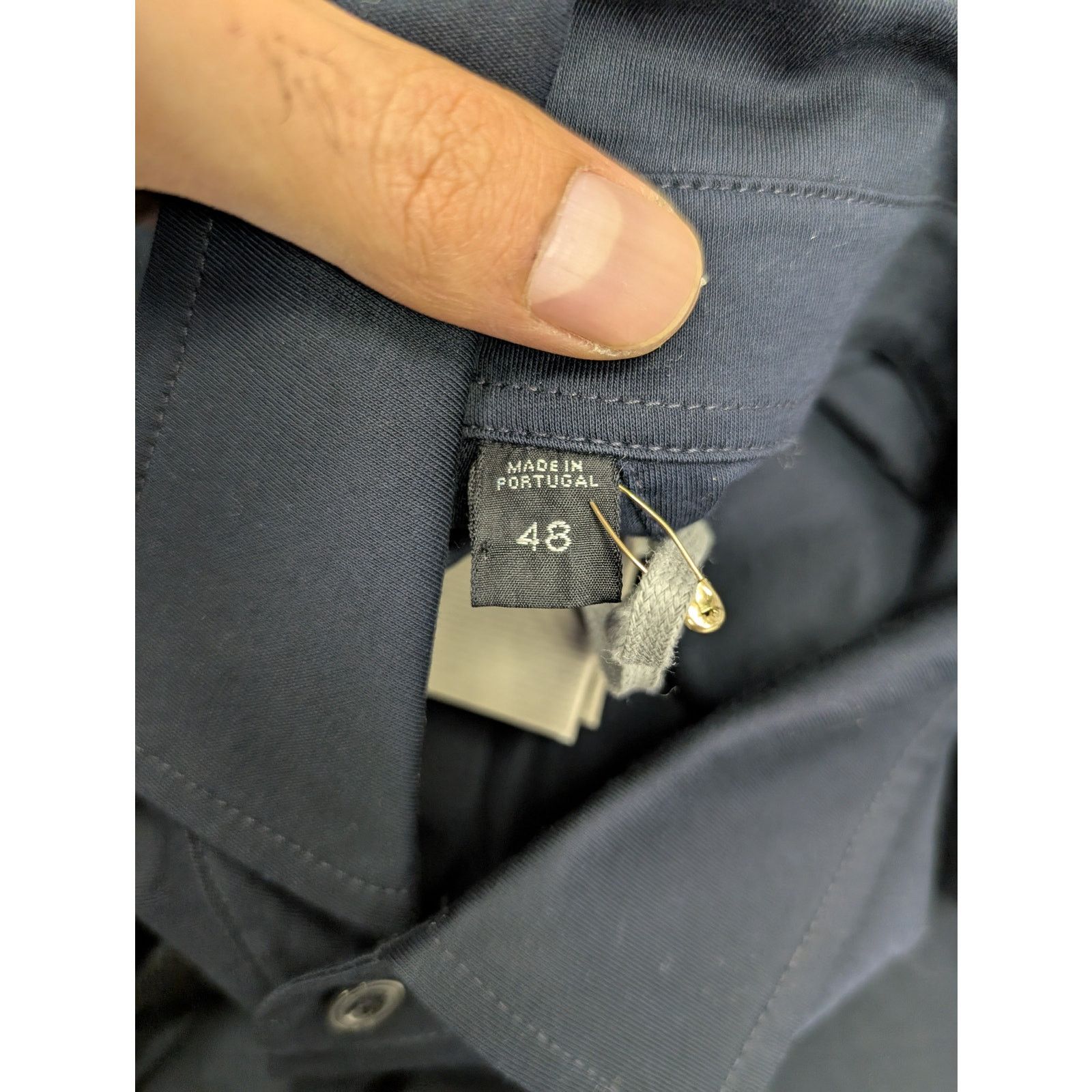 Tom Ford o1rshd1 Button up Shirt in Navy Blue Size US M / EU 48-50 / 2 - 20 Thumbnail